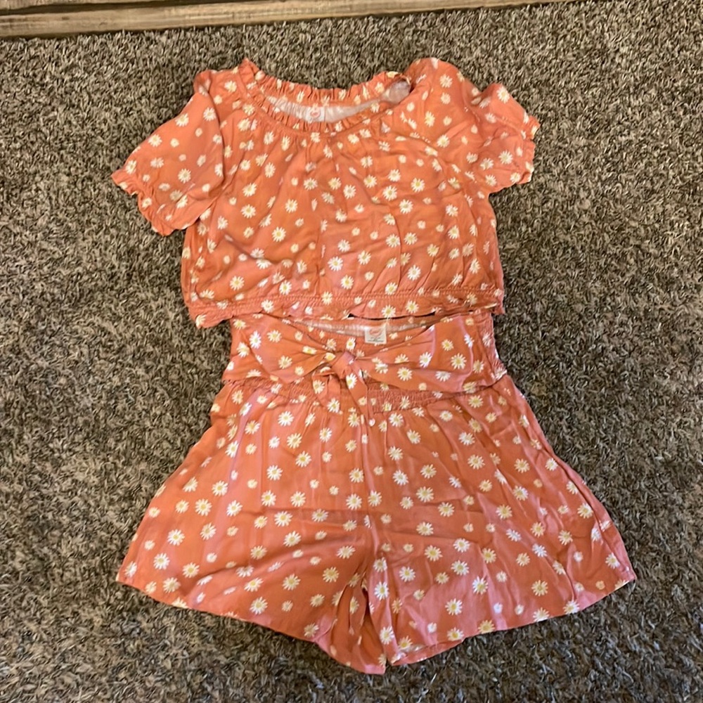 Dandelion shirt and bottom set